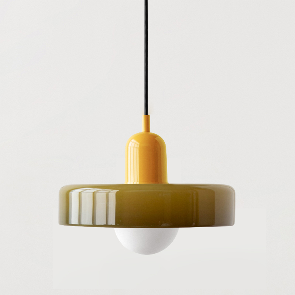 Adjustable suspension glass chandelier