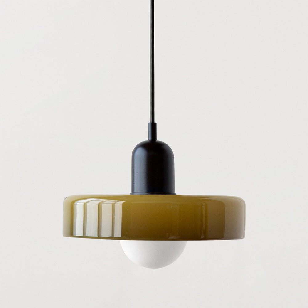 Adjustable suspension glass chandelier