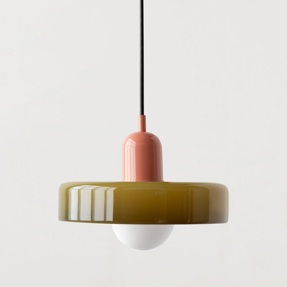 Adjustable suspension glass chandelier