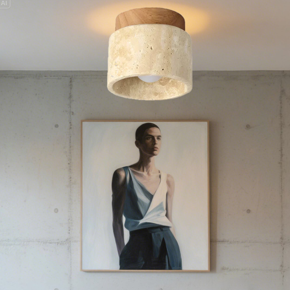 Modern ceiling light in cream style - Creative design for living room and bedroom